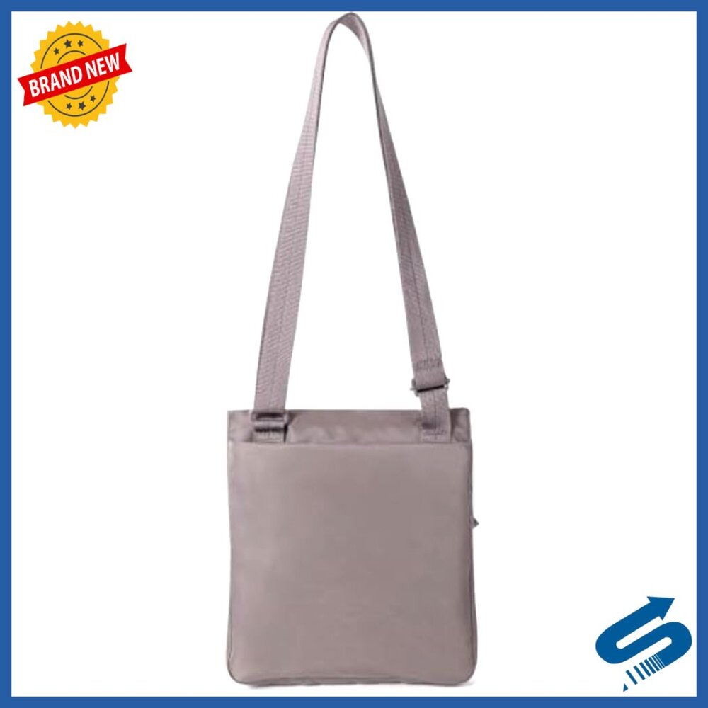 Water-Repellent Crossbody Bag with RFID Protection, 0.92L Capacity - Picture 3 of 5